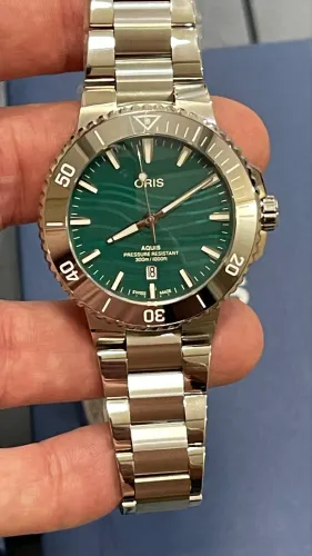 Relógio Oris Aquis 01 *-SET Yangtze Jiangtun Limited Edition