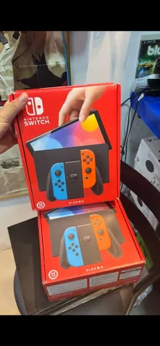 Nintendo Switch Oled Novo Lacrado Loja Física Garantia Parcelo Troco