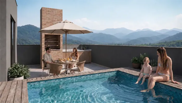 COBERTURA DUPLEX para venda com 1 quarto - Recreio dos Bandeirantes