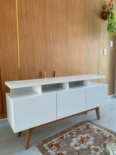 Rack retrô 100% mdf 