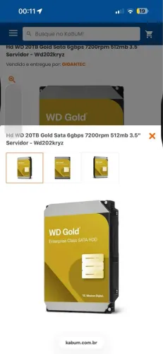 HD 20 terabyte