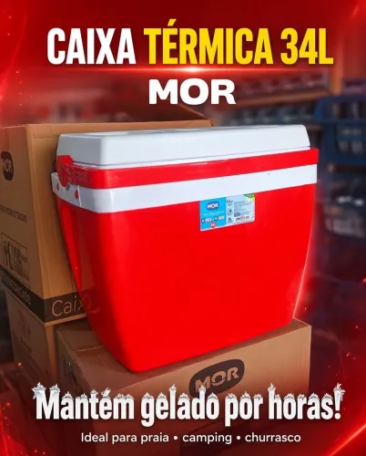 Caixa térmica 34L
