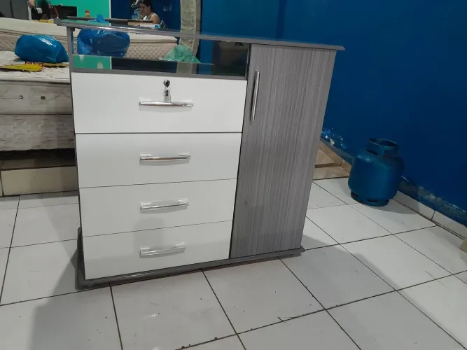 Cômoda sapateira porte grande MDF