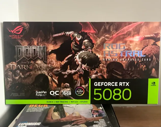 Asus Rog Astral Rtx 5080 OC Doom Edition