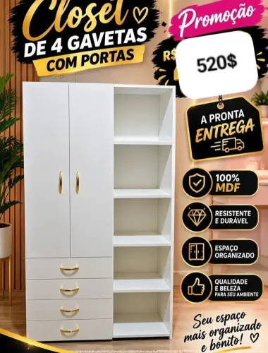 Closet com Porta 