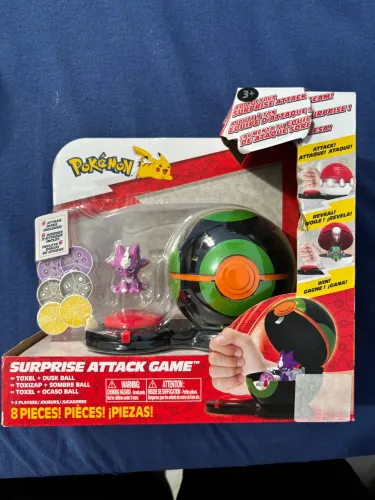 Pokémon Surprise Attack Game - Toxel + Dusk Ball | Original