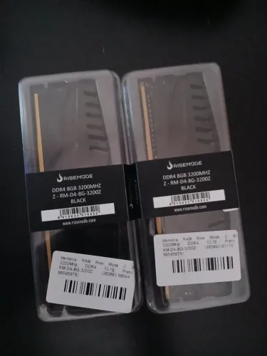 MEMÓRIA RAM 2X 8 GB - 3200MHz DDR4 - RISE MODE