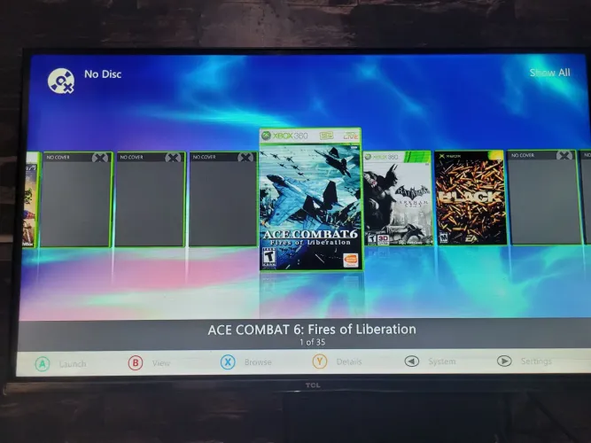 Xbox 360 com 33 jogos