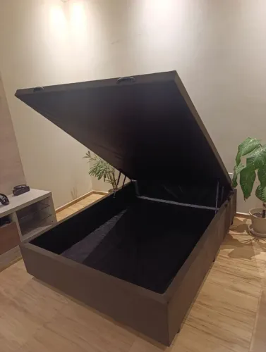 Cama box baú casal (entrega grátis)