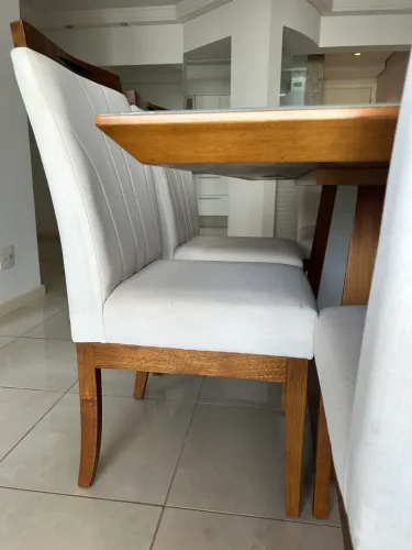 Jogo de mesa de jantar