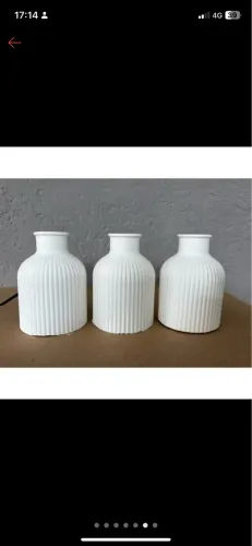 Kit 8 Vaso de gesso/Centro de mesa