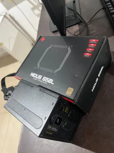 Fonte 650w Nidus 80 plus bronze