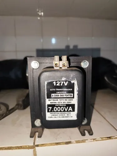 Transformador 127v 220v 7000VA