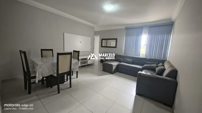 Alugo apartamento mobiliado no 1º andar do Residencial Ametista no Candeias, 84m