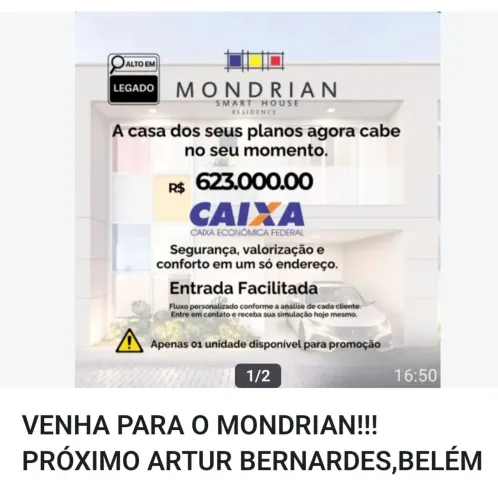 VENHA PARA O MONDRIAN!!!PRÓXIMO ARTUR BERNARDES,BELÉM
