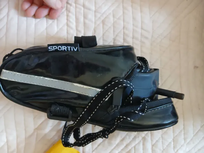Câmara de ar de bicicleta com bolsa