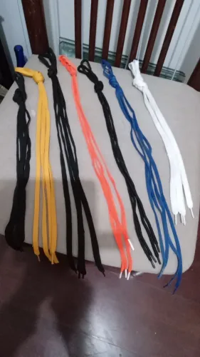 Kit cadarço de  tênis 7 pares