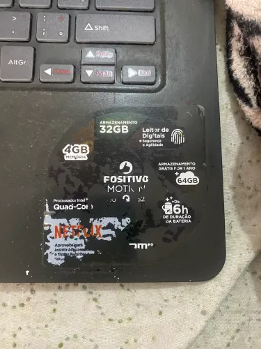Notebook positivo 