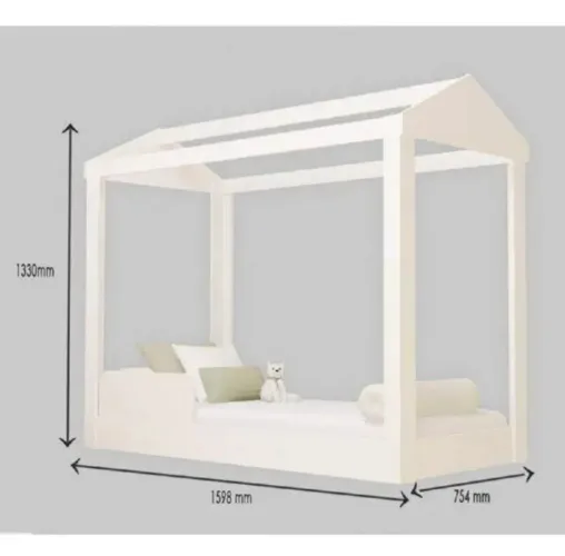 Cama Berço Infantil Montessoriana 