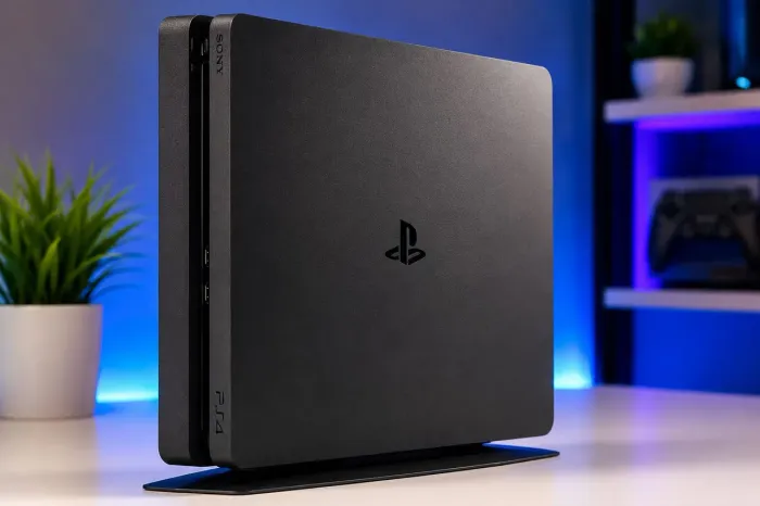 PLAYSTATION 4 SLIM 1TB + 2 CONTROLE