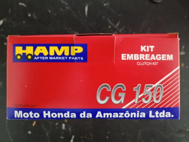 Kit completo novo embreagem CG150 ORIGINAL HAMP