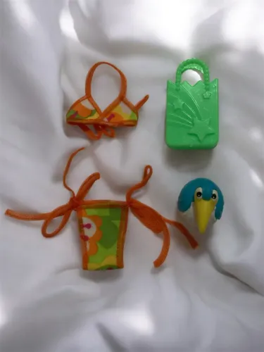 Biquíni Raro Barbie fashion praia + brindes 