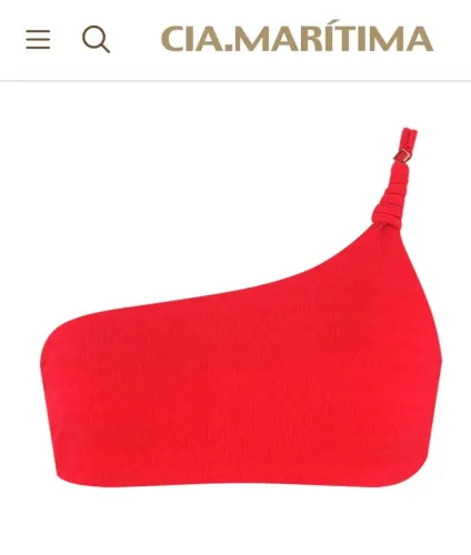 Top Ombro Único - Cia Marítima