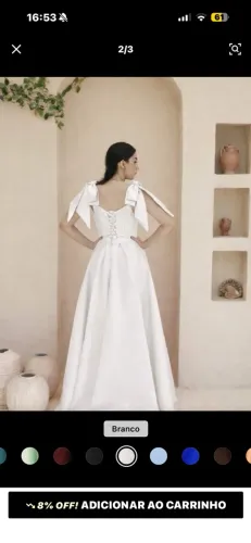 Vestido de noiva/ casamento 