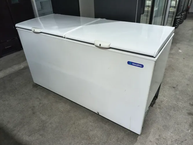 Freezer horizontal 550 litros tampa cega 