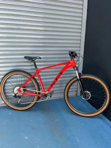 Bicicleta GTA Insane Wild 12v Laranja Aro 29 T21 Semi Nova