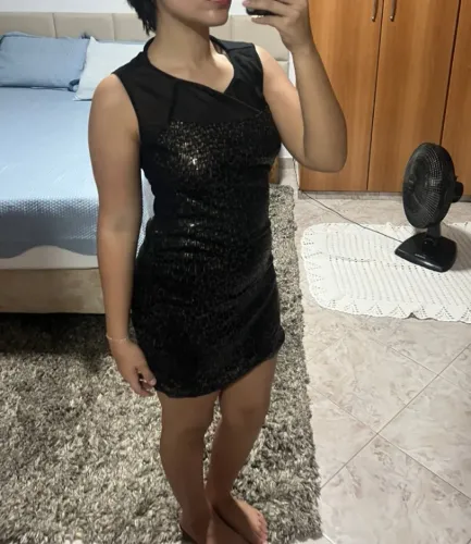 Vestido Preto Paetê - Forum - Nunca Usado, Tam P