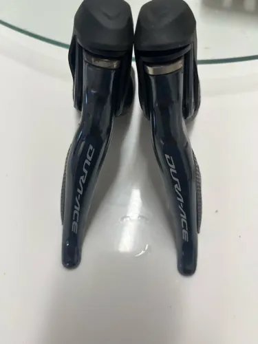 Par sti dura ace 11v hidráulicos + pinça dura ace