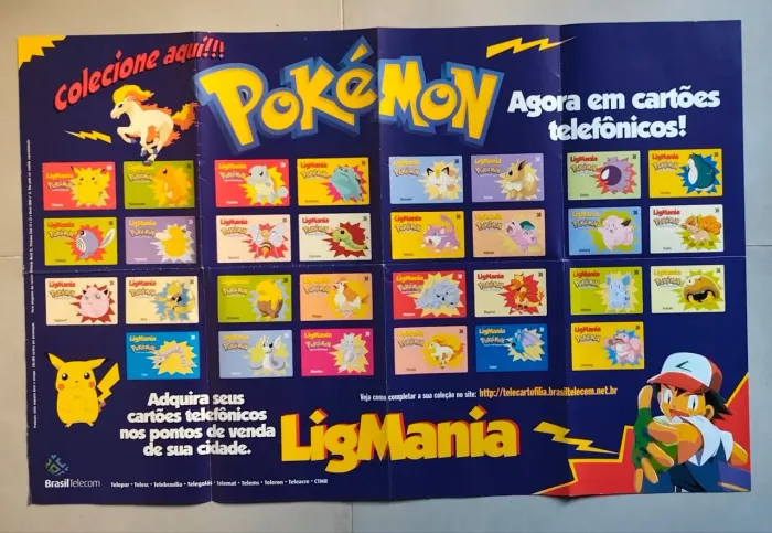 Álbum Poster Ligmania Pokemon