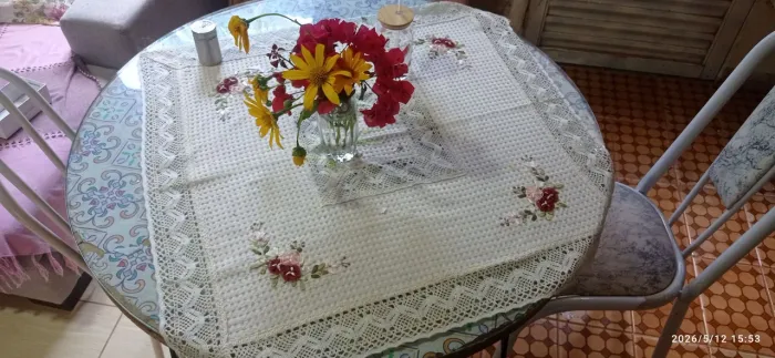 Mesa jantar rústica 