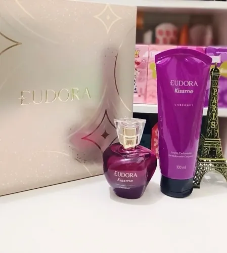 PRESENTE EUDORA KISS ME CABERNET FEMININO
