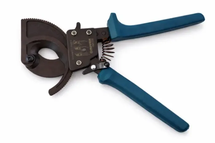 Alicate De Corte Tesoura Catraca Cabos Até 240mm