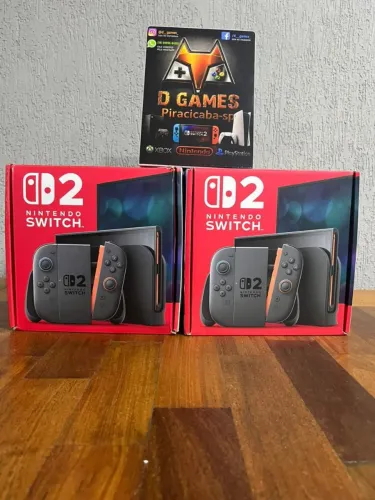 Nintendo Switch 2 Novo Lacrado.