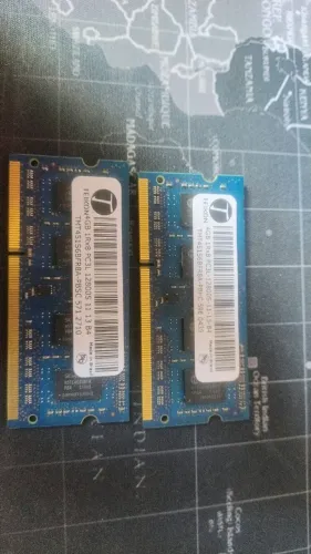 Memória Ddr3 4gb Pc3l 1.35v Notebook 2 x 4 gb = 8gb