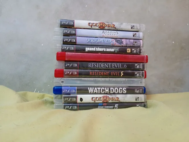 Jogos de ps3(preço varia dependendo do jogo)