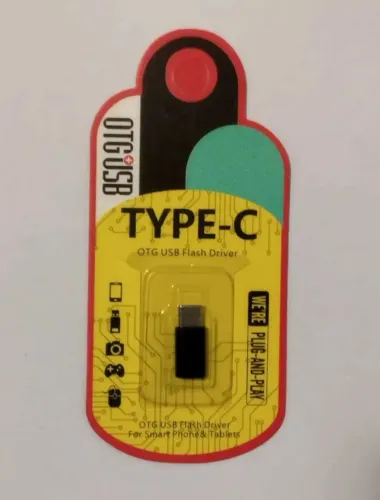Adaptador Micro Usb V8 Fêmea Para Usb-C - Novo