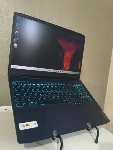 Notebook Gamer Lenovo i7 10ª GTX 1650 4GB 16GB DDR4 SSD 512