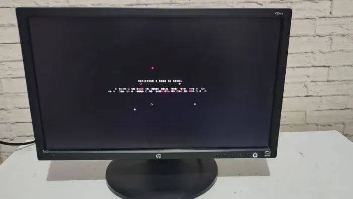 monitor 20 polegadas hp VGA e DVI funcionando ok
