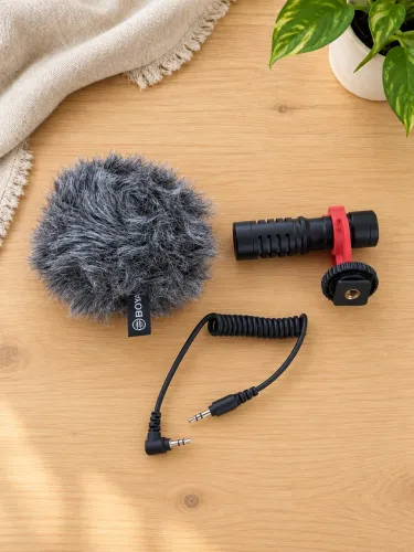 Microfone Boya mini boom
