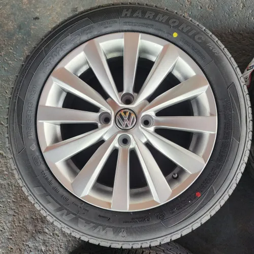 RODAS VW GOL VOYAGE G6 ARO 15 4X100 ORIGINAIS E PNEUS 195/55