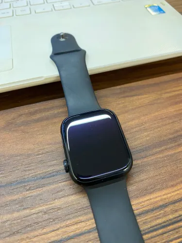 apple watch series 7 45mm gps + celular alumínio