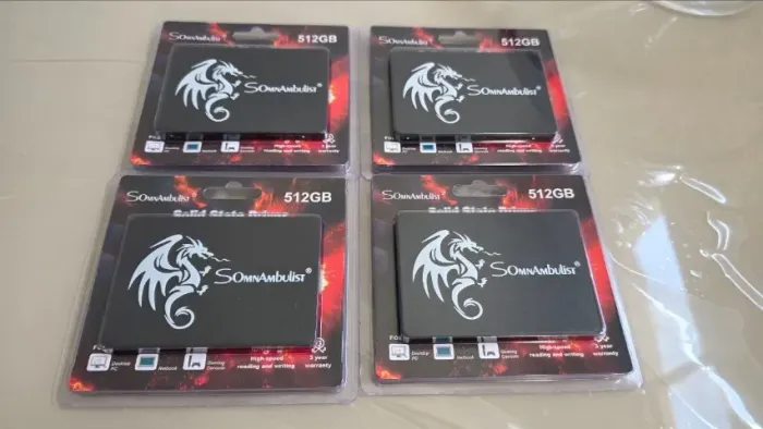 SSD SATA 512GB SOMNAMBULIST 90 DIAS DE GARANTIA