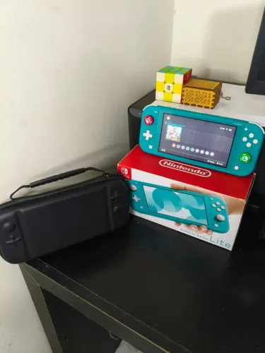 Nintendo Switch Lite Turquesa + SD 128gb