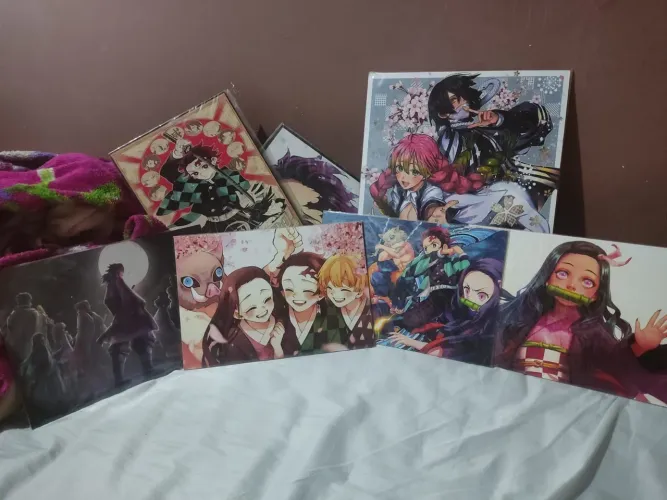 Placas decorativas Demon Slayer