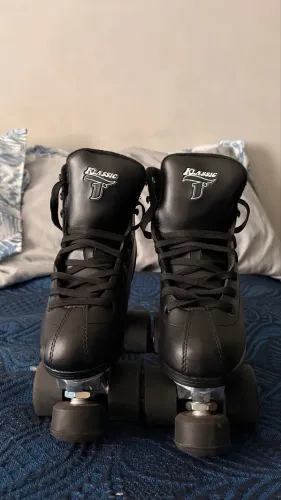 Patins quad klassic preto Traxart 35/36