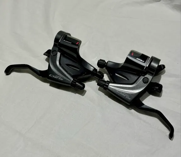 Alavanca de Câmbio/Freio Shimano Claris ST-RS200 2x8v Rapid-Fire